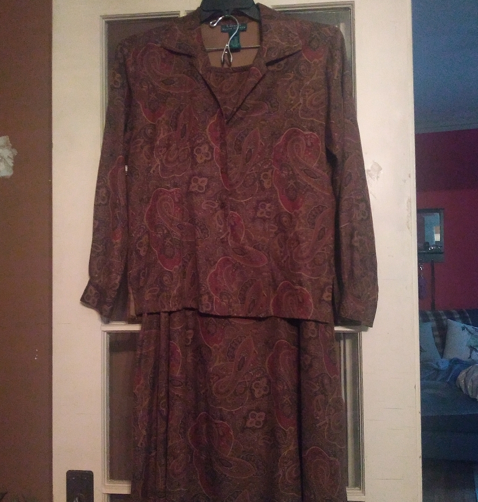 Lauren Ralph Lauren classic skirt set